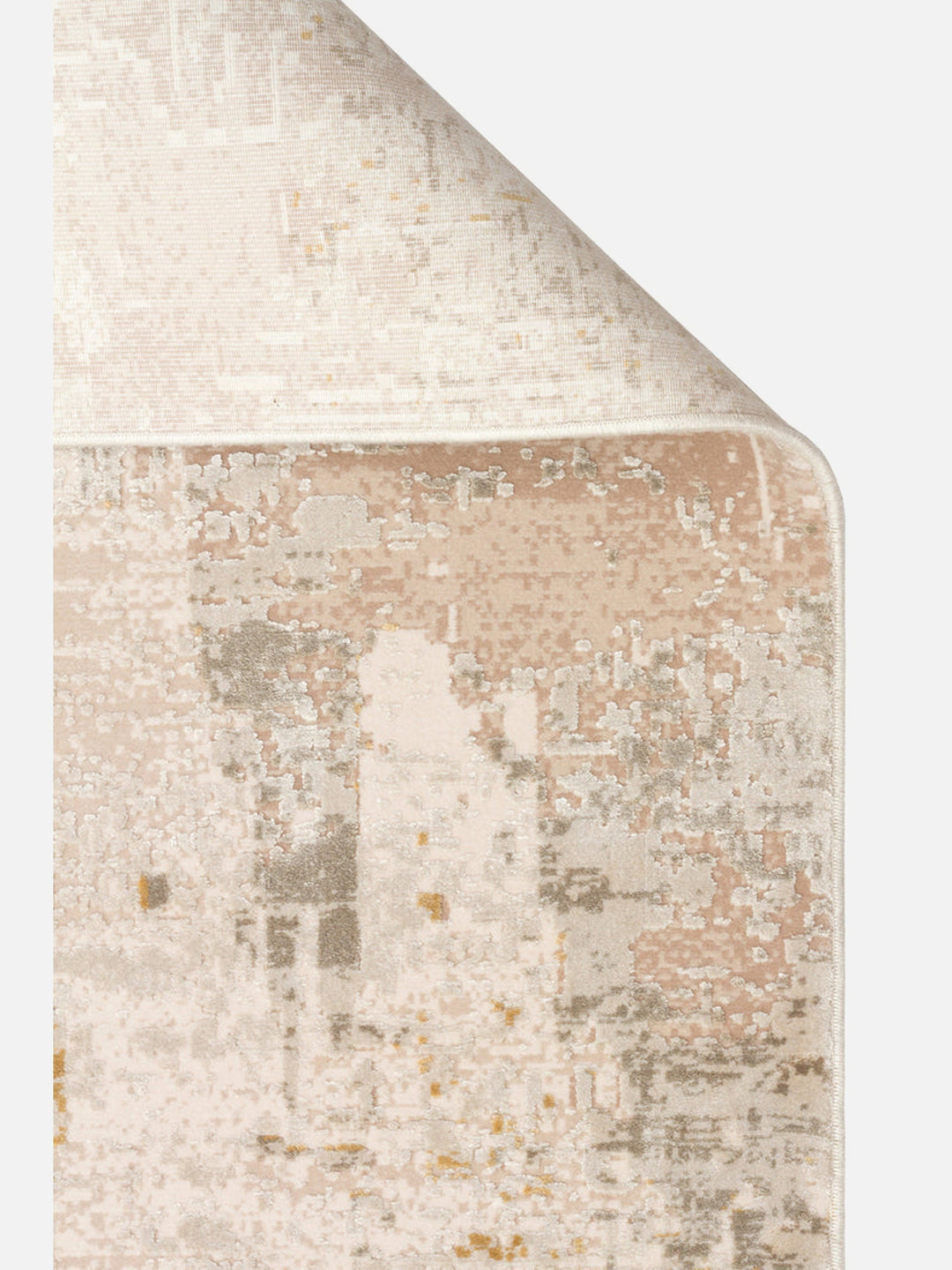 Elegant Özel Işıltılı Yüksek Kaliteli Sık Dokuma Salon Oturma Odası Koridor Modern Halı 34CREAMGOLDX - Carpetdocia