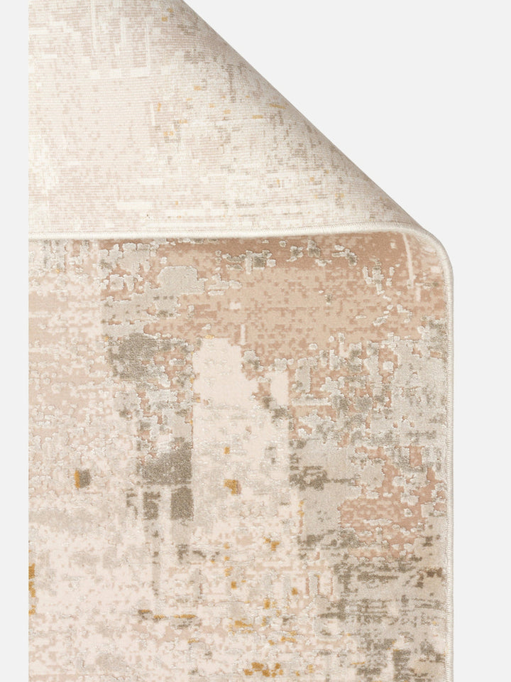 Elegant Özel Işıltılı Yüksek Kaliteli Sık Dokuma Salon Oturma Odası Koridor Modern Halı 34CREAMGOLDX - Carpetdocia