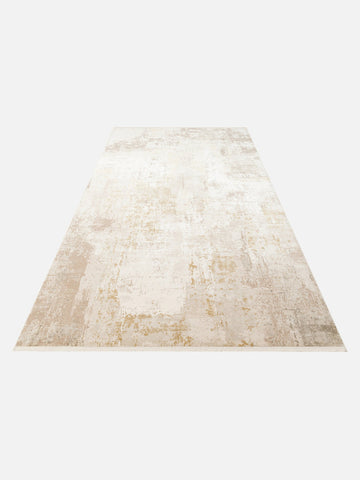 Elegant Özel Işıltılı Yüksek Kaliteli Sık Dokuma Salon Oturma Odası Koridor Modern Halı 34CREAMGOLDX - Carpetdocia