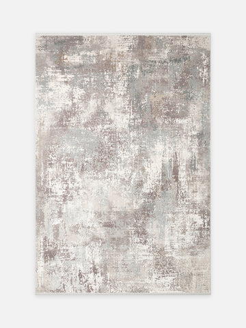 Elegant Özel Işıltılı Yüksek Kaliteli Sık Dokuma Salon Oturma Odası Koridor Modern Halı 35GREYBEIGEX - Carpetdocia - kusbakisi
