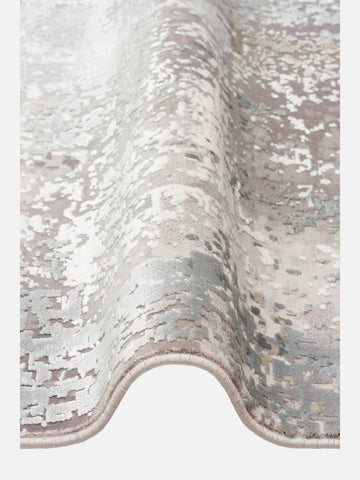Elegant Özel Işıltılı Yüksek Kaliteli Sık Dokuma Salon Oturma Odası Koridor Modern Halı 35GREYBEIGEX - Carpetdocia