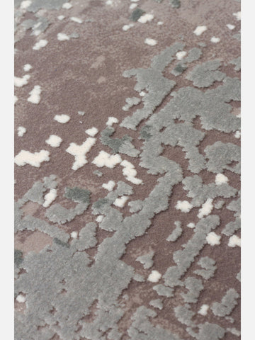 Elegant Özel Işıltılı Yüksek Kaliteli Sık Dokuma Salon Oturma Odası Koridor Modern Halı 35GREYBEIGEX - Carpetdocia