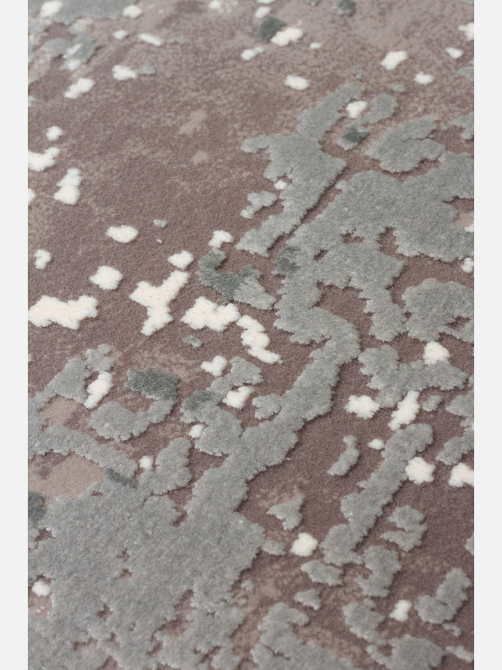Elegant Özel Işıltılı Yüksek Kaliteli Sık Dokuma Salon Oturma Odası Koridor Modern Halı 35GREYBEIGEX - Carpetdocia