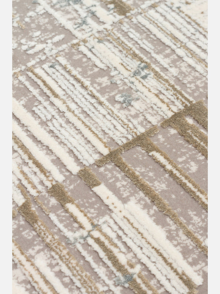 Elegant Özel Işıltılı Yüksek Kaliteli Sık Dokuma Salon Oturma Odası Koridor Modern Halı 36CREAMBEGX - Carpetdocia