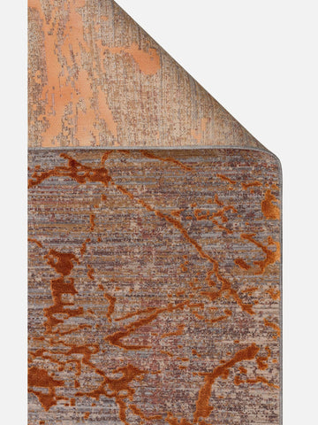 Göreme Serisi Yüksek Alçak Dokulu Yüksek Kaliteli Sık Dokuma Modern Salon Halısı 01 COPPER - Carpetdocia