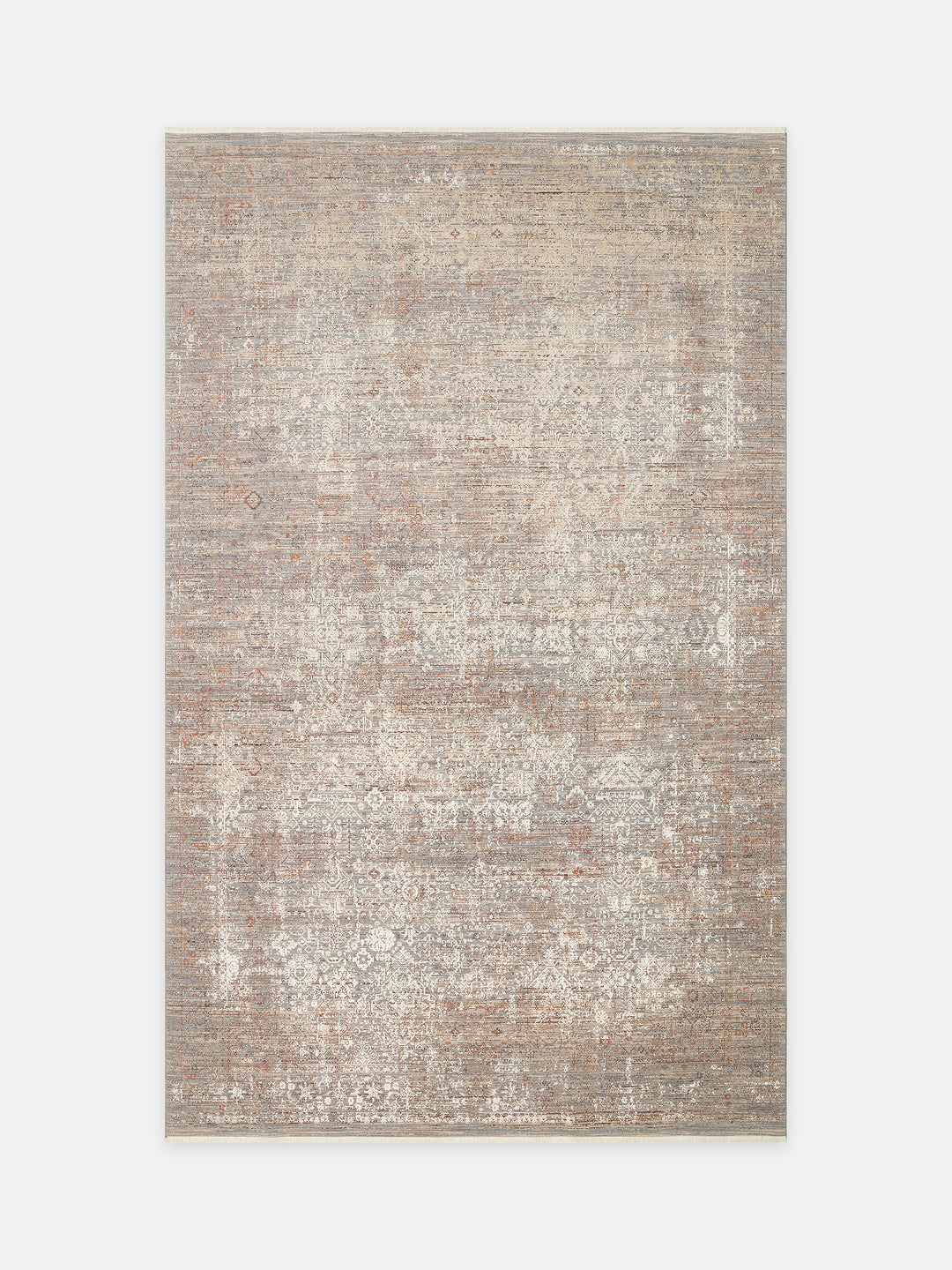 Göreme Serisi Yüksek Alçak Dokulu Yüksek Kaliteli Sık Dokuma Modern Salon Halısı 02 BEIGE - Carpetdocia - kusbakisi