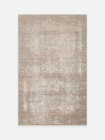 Göreme Serisi Yüksek Alçak Dokulu Yüksek Kaliteli Sık Dokuma Modern Salon Halısı 02 BEIGE - Carpetdocia - kusbakisi