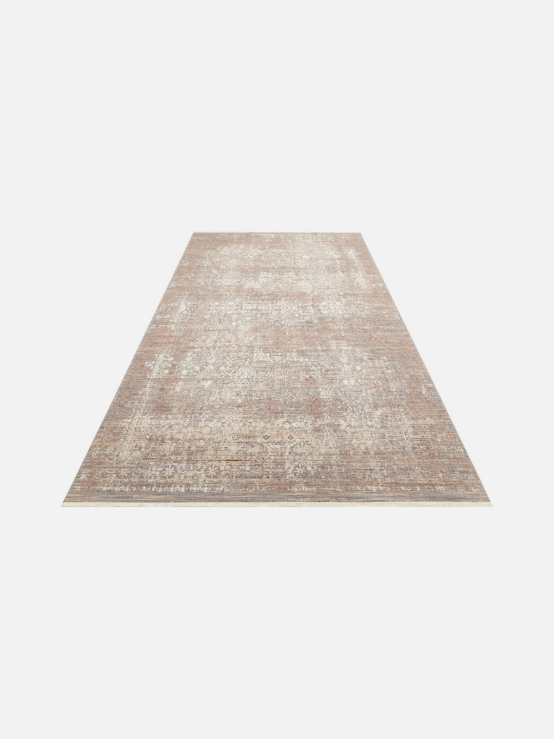 Göreme Serisi Yüksek Alçak Dokulu Yüksek Kaliteli Sık Dokuma Modern Salon Halısı 02 BEIGE - Carpetdocia