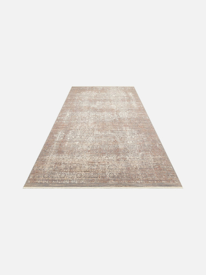 Göreme Serisi Yüksek Alçak Dokulu Yüksek Kaliteli Sık Dokuma Modern Salon Halısı 02 BEIGE - Carpetdocia
