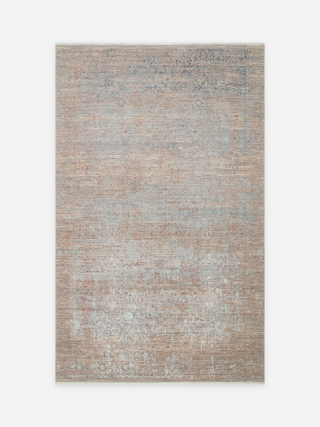 Göreme Serisi Yüksek Alçak Dokulu Yüksek Kaliteli Sık Dokuma Modern Salon Halısı 02 GREY - Carpetdocia - kusbakisi