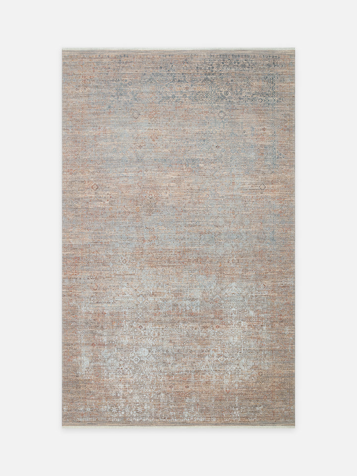 Göreme Serisi Yüksek Alçak Dokulu Yüksek Kaliteli Sık Dokuma Modern Salon Halısı 02 GREY - Carpetdocia - kusbakisi