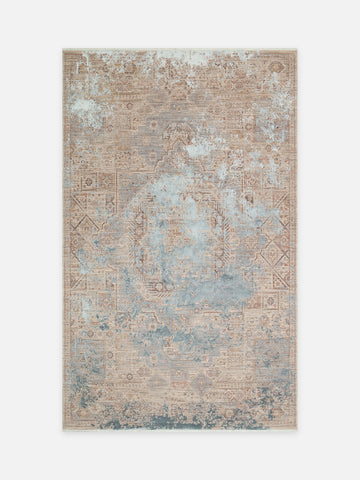 Göreme Serisi Yüksek Alçak Dokulu Yüksek Kaliteli Sık Dokuma Modern Salon Halısı 03 GREY - Carpetdocia - kusbakisi