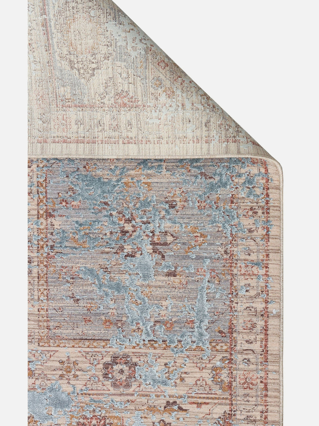 Göreme Serisi Yüksek Alçak Dokulu Yüksek Kaliteli Sık Dokuma Modern Salon Halısı 03 GREY - Carpetdocia