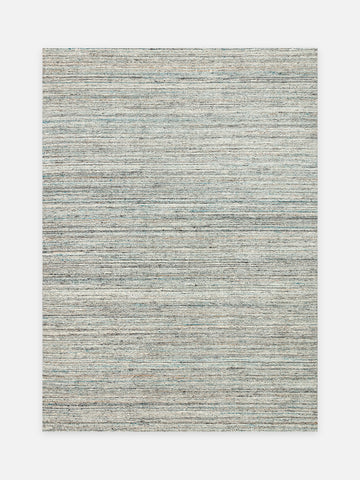 Helsinki Serisi %100 Naturel Yün ve Viskon El Dokuma Modern İskandinav Salon Oturma Odası Halı MRN - Carpetdocia - kusbakisi