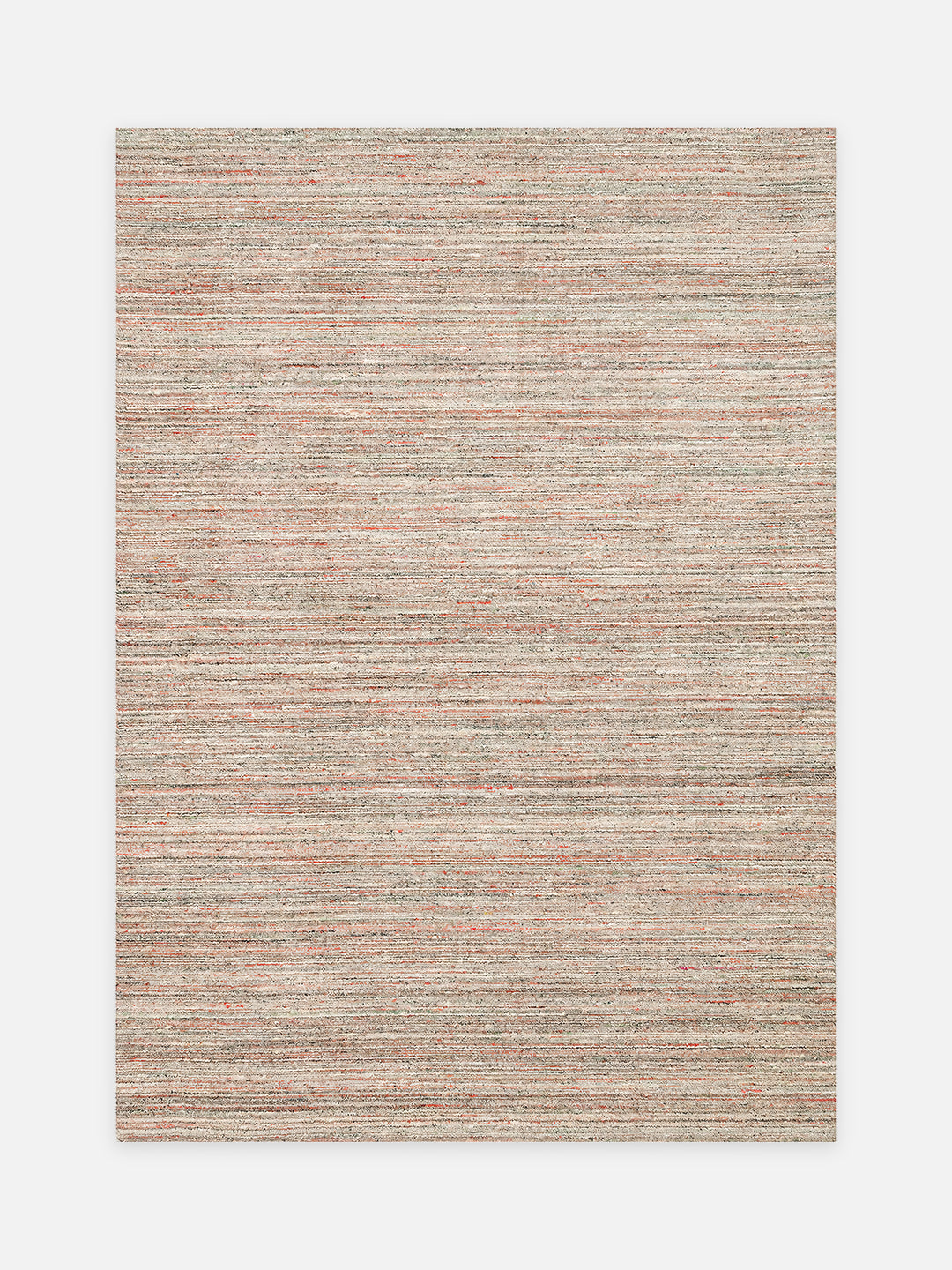 Helsinki Serisi %100 Naturel Yün ve Viskon El Dokuma Modern İskandinav Salon Oturma Odası Halı ROSE - Carpetdocia - kusbakisi