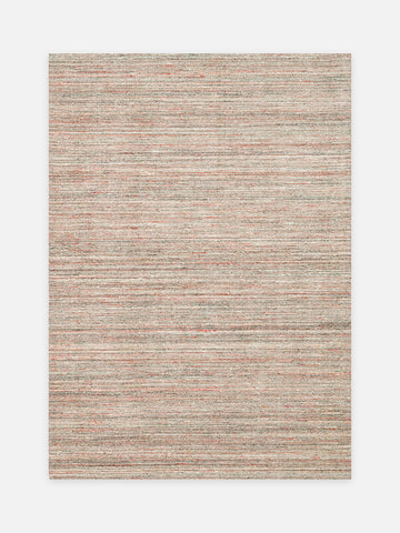 Helsinki Serisi %100 Naturel Yün ve Viskon El Dokuma Modern İskandinav Salon Oturma Odası Halı ROSE - Carpetdocia - kusbakisi