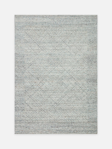 Herringbone Serisi El Dokuma Modern Etnik Salon Oturma Odası Yatak Odası Halı BLUE - Carpetdocia - kusbakisi