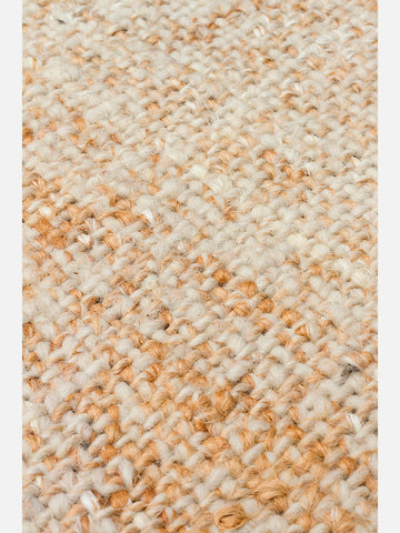 Hitit Serisi %100 Naturel Yün ve Jüt El Dokuma Geleneksel Salon Oturma Odası Yatak Odası Halı BEIGE - Carpetdocia