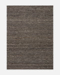Jakarta Series Wool, Polyester and Cotton Blend Handwoven Rug ANTHRACITE
