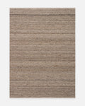 Jakarta Series Wool, Polyester and Cotton Blend Handwoven Rug DARK STONE