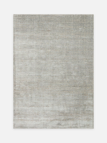 Kelly Serisi %100 Naturel Yün ve Viskon El Dokuma Salon Oturma Odası Yatak Odası Halı GREY - Carpetdocia - kusbakisi