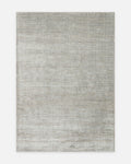 Kelly Series 100% Natural Wool and Viscose Handwoven Living Room Bedroom Rug GREY