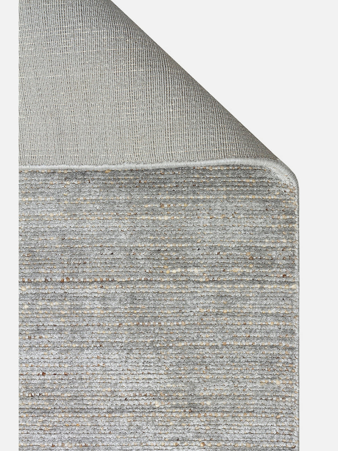 Kelly Serisi %100 Naturel Yün ve Viskon El Dokuma Salon Oturma Odası Yatak Odası Halı GREY - Carpetdocia