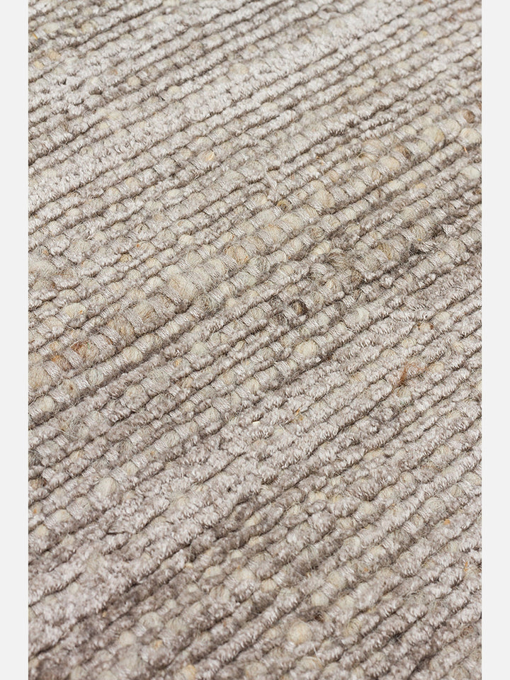 Kelly Serisi %100 Naturel Yün ve Viskon El Dokuma Salon Oturma Odası Yatak Odası Halı STONE - Carpetdocia