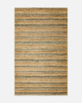 Knit Jüt 不同编织纹理手工编织天然黄麻草编地毯 1103 灰色混色 XW