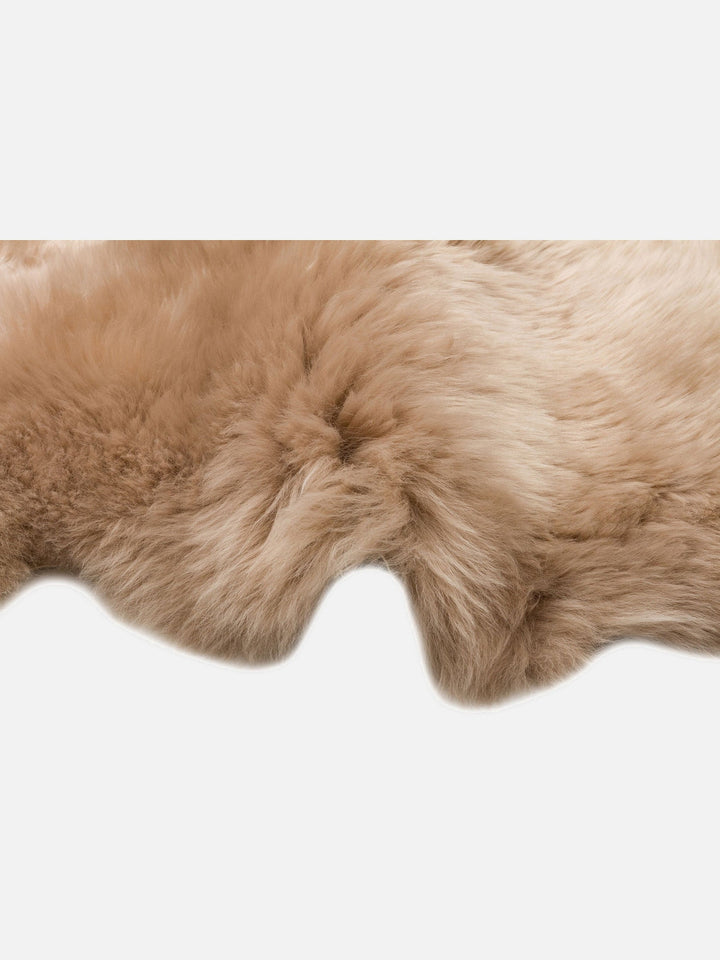 Lambskin Naturel Kuzu Postu POST SINGLE CAMEL - Carpetdocia