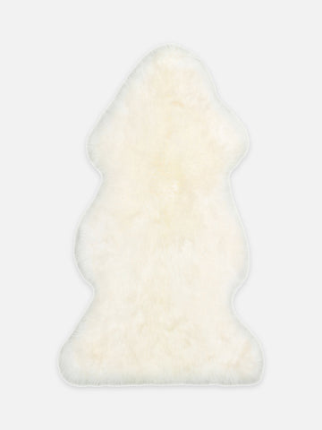 Lambskin Naturel Kuzu Postu POST SINGLE IVORY - Carpetdocia - kusbakisi