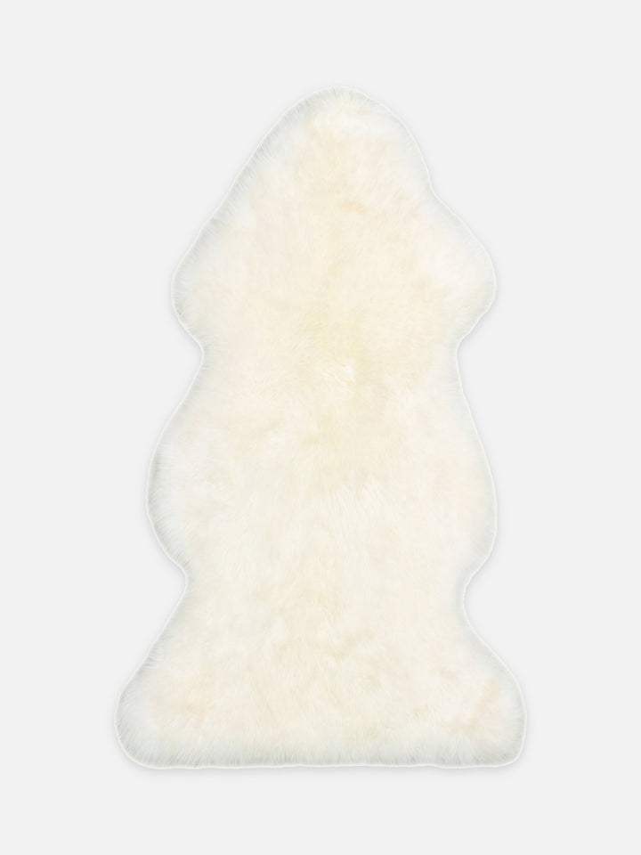 Lambskin Naturel Kuzu Postu POST SINGLE IVORY - Carpetdocia - kusbakisi