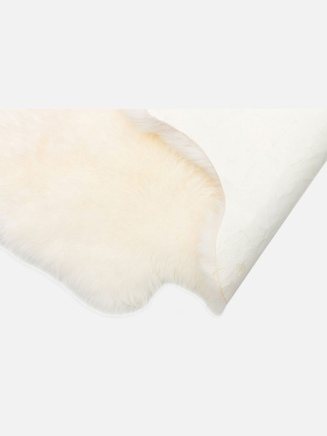 Lambskin Naturel Kuzu Postu POST SINGLE IVORY - Carpetdocia