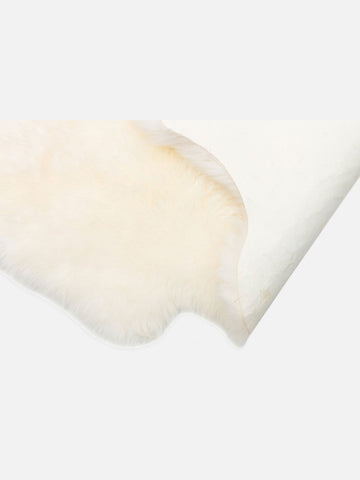 Lambskin Naturel Kuzu Postu POST SINGLE IVORY - Carpetdocia
