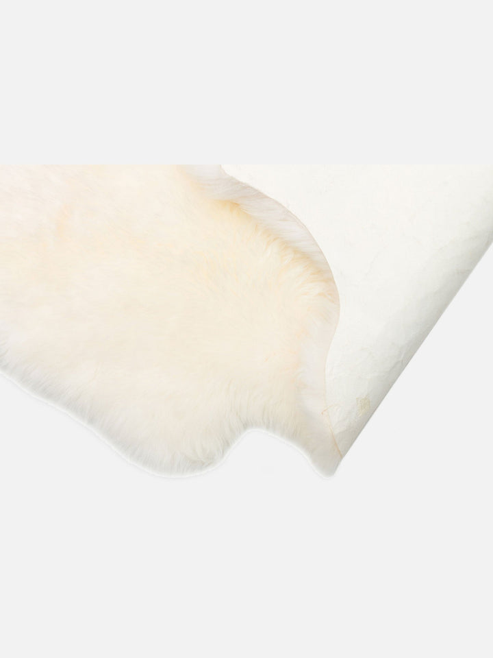 Lambskin Naturel Kuzu Postu POST SINGLE IVORY - Carpetdocia