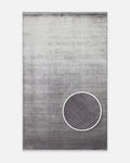 Montenegro Viscose-Blend Plain-Pattern Dense-Woven Modern Living Room, Lounge and Hallway Rug 01 ANT