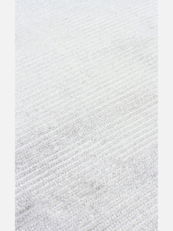 Montenegro Viskon Karışımlı Sade Desenli Sık Dokuma Oturma Odası Salon Koridor Modern Halı 01 GREY - Carpetdocia