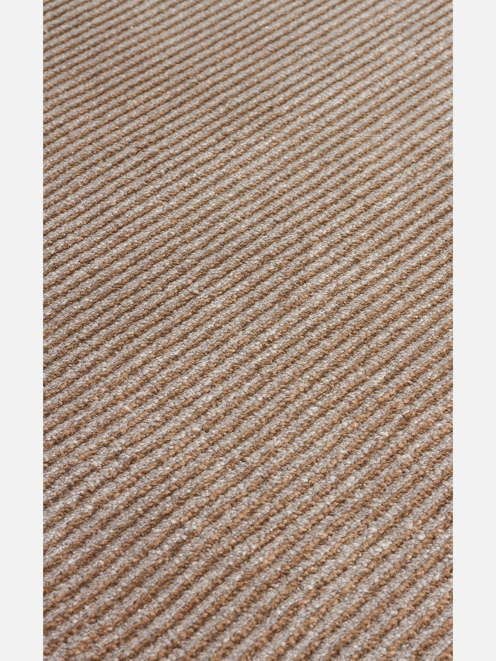 Montenegro Viskon Karışımlı Sade Desenli Sık Dokuma Oturma Odası Salon Koridor Modern Halı 01VIZGREY - Carpetdocia