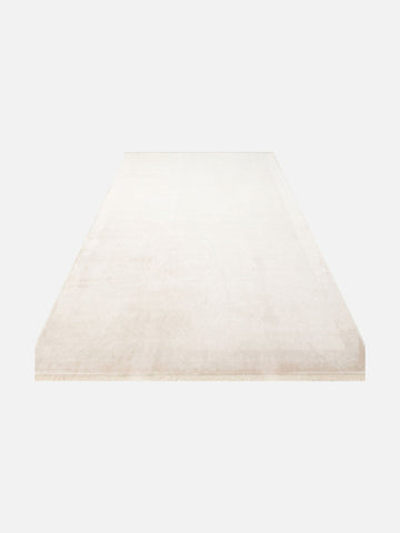 Montenegro Viskon Karışımlı Sade Desenli Sık Dokuma Oturma Odası Salon Koridor Modern Halı 02 BEIGE - Carpetdocia