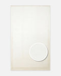Montenegro Viscose-Blend Plain-Pattern Dense-Woven Modern Living Room, Lounge and Hallway Rug 02 CREAM