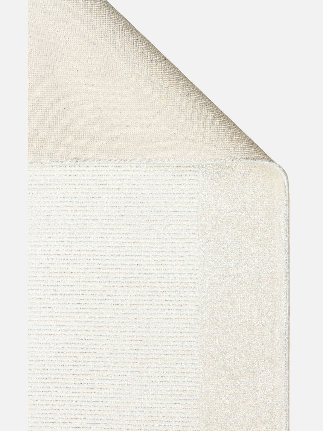 Montenegro Viskon Karışımlı Sade Desenli Sık Dokuma Oturma Odası Salon Koridor Modern Halı 02 CREAM - Carpetdocia