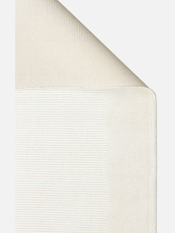 Montenegro Viskon Karışımlı Sade Desenli Sık Dokuma Oturma Odası Salon Koridor Modern Halı 02 CREAM - Carpetdocia