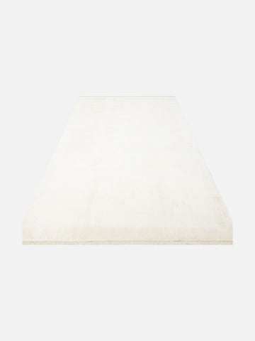 Montenegro Viskon Karışımlı Sade Desenli Sık Dokuma Oturma Odası Salon Koridor Modern Halı 02 CREAM - Carpetdocia