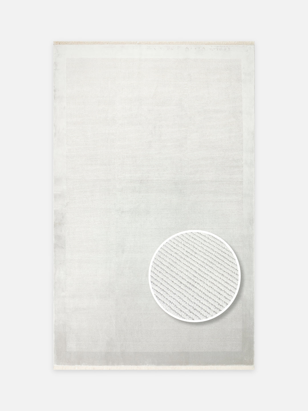 Montenegro Viskon Karışımlı Sade Desenli Sık Dokuma Oturma Odası Salon Koridor Modern Halı 02 GREY - Carpetdocia - kusbakisi