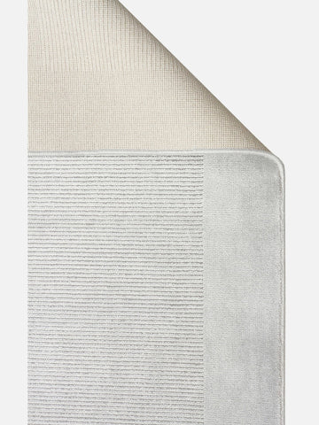 Montenegro Viskon Karışımlı Sade Desenli Sık Dokuma Oturma Odası Salon Koridor Modern Halı 02 GREY - Carpetdocia