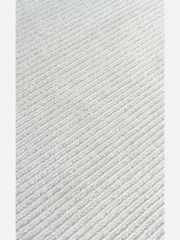 Montenegro Viskon Karışımlı Sade Desenli Sık Dokuma Oturma Odası Salon Koridor Modern Halı 02 GREY - Carpetdocia