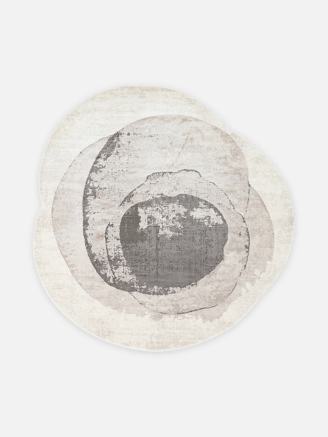 Monza Art Geometrik Desenli Yüksek Kalite Sık Dokuma Parlak Modern Salon Halısı 02 CREAM GREY Q - Carpetdocia - kusbakisi