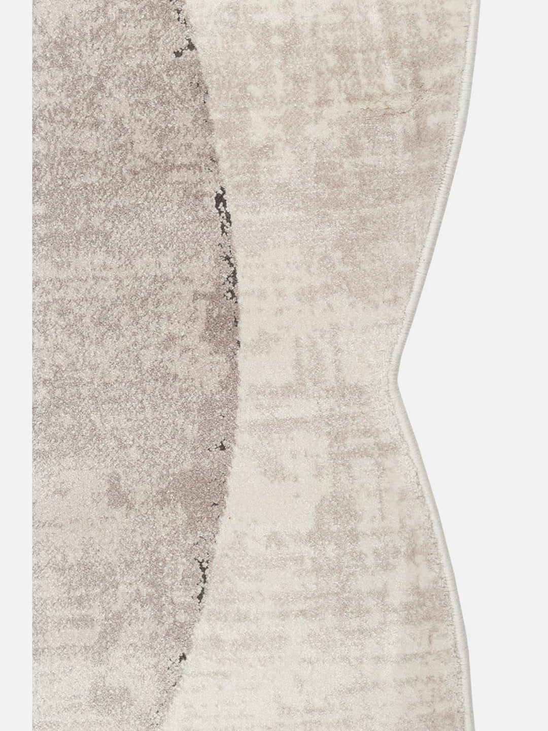 Monza Art Geometrik Desenli Yüksek Kalite Sık Dokuma Parlak Modern Salon Halısı 02 CREAM GREY Q - Carpetdocia
