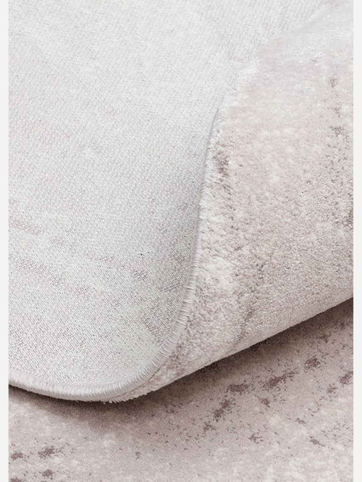 Monza Art High-Quality, Tightly Woven, Shiny Modern Living Room Rug with Geometric Pattern 04 CREAM Q