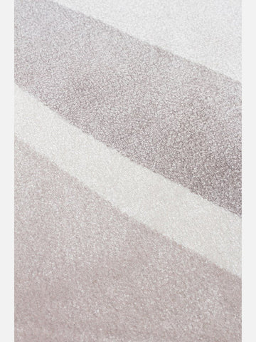 Monza Art High-Quality, Tightly Woven, Shiny Modern Living Room Rug with Geometric Pattern 05 CREAM GREY